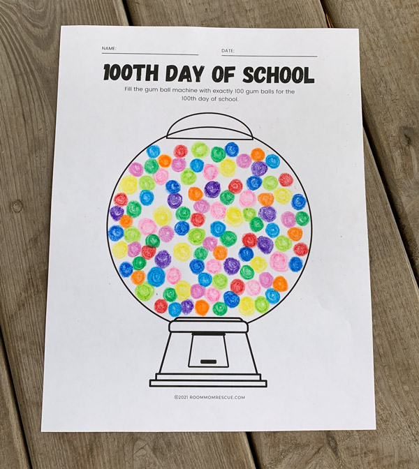 printable-100-day-gumball-machine-template