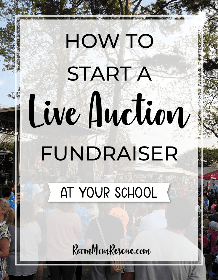 Hands down this is the most successful fundraiser at our school! Learn how to plan a simple live auction, get ideas and free resources. Learn how to get donations for your event, product ideas, student involvement, decorations, art projects and more at www.roommomrescue.com