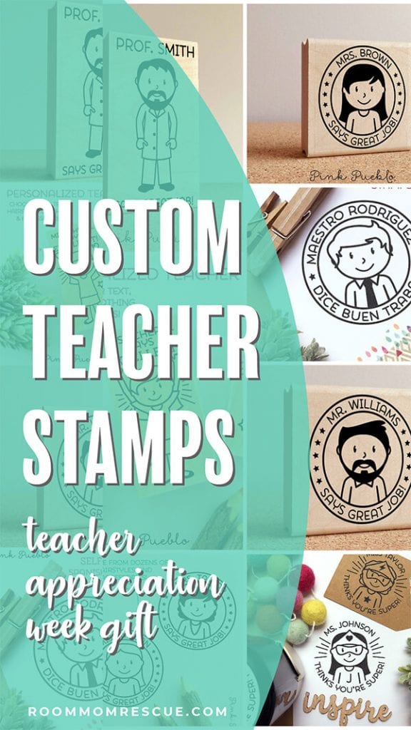 custom teacher stamp