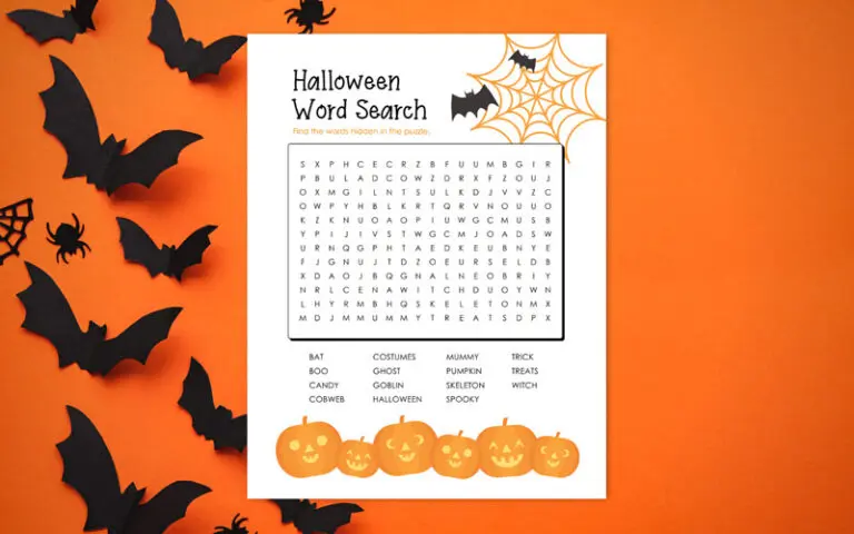 halloween word search
