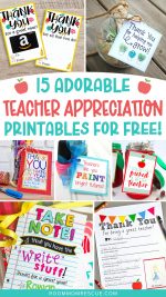 15 Free PDF Teacher Appreciation Printables | Room Mom Rescue