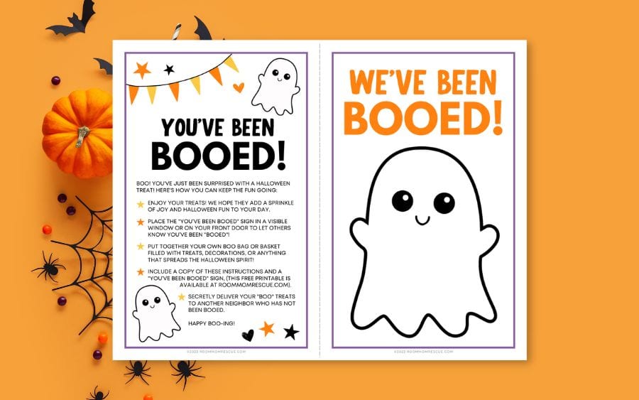 You've Been Booed Halloween Family Activity - The Littles & Me