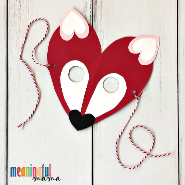 valentine fox craft