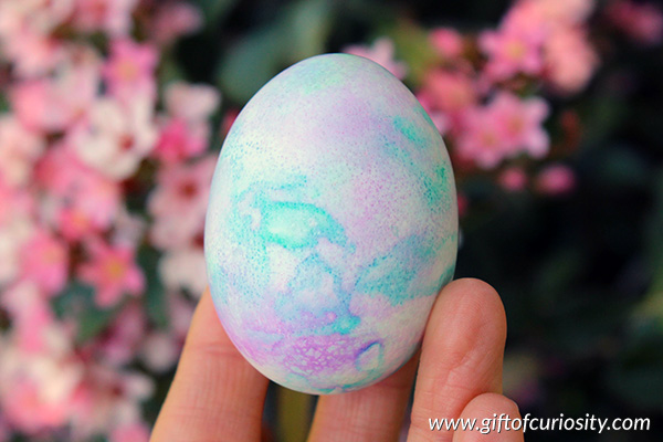 Marbleized Easter Eggs craft