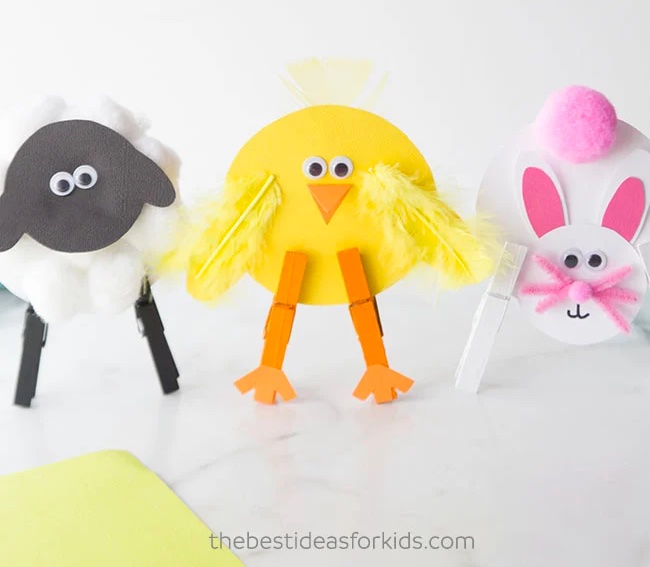 Easter Clothespin Crafts